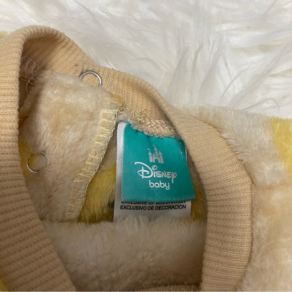 DISNEY BABY BROWN GOLD PULLOVER WINNIE THE POOH SWEATER - Picture 2 of 6